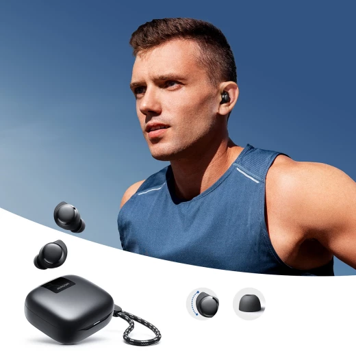 سماعات أذن لاسلكية Joyroom Jdots JR-DB3 TWS أسود بتقنية البلوتوث 5.4 - جوي روم - Image 7