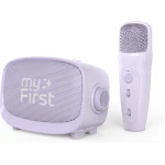 myFirst Voice 2 Kids Karaoke Machine – Wireless Microphone, Purple, Portable Karaoke Speaker for Kids, Fun Singing and Music Experience, Easy Controls, Safe and Child-Friendly Design, Perfect for Home Entertainment and Parties - myFirst