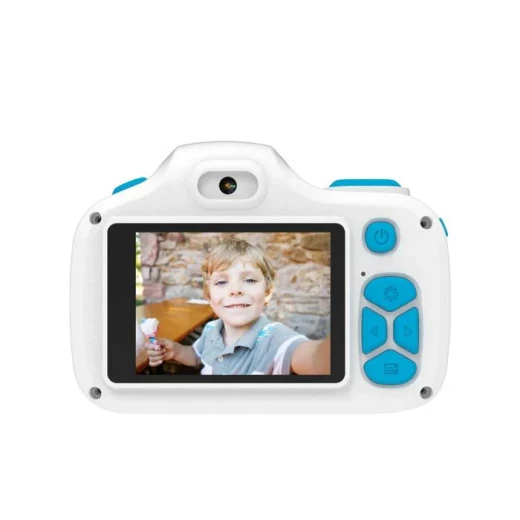 MyFirst Camera 3 Kids Digital Camera Blue 16MP Dual Lens with 2.4 Inch Screen, 1080P Video Recording, and Built in Games, Perfect for Children Aged 3-12 Years Old, Ideal Gift - myFirst - Image 4