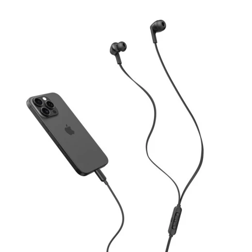 سماعات أذن سلكية Belkin SoundForm USB C، خاصية إلغاء الضوضاء النشطة، أسود - بيلكين - Image 4