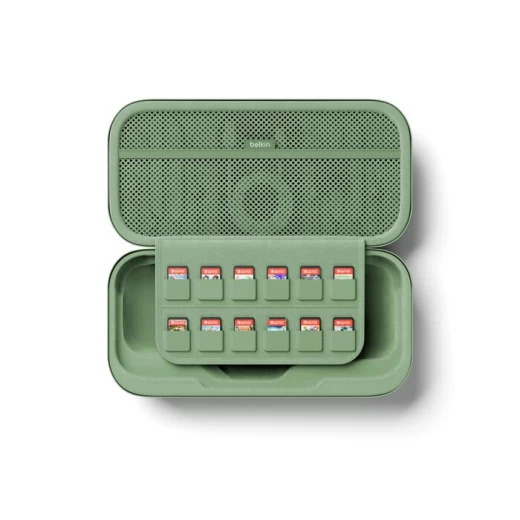 حافظة شحن Belkin Gaming Nintendo Switch 2 مع بنك طاقة 10000 مللي أمبير في الساعة، أخضر - بيلكين - Image 6