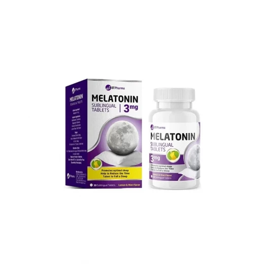 PT Pharma Melatonin 3mg Sublingual Tablets 60 Count for Sleep Aid PT Pharma Melatonin 3mg Sublingual Tablets 60 Count for Sleep Aid
