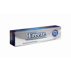 Fast Freeze Gel 100g – Fast Acting Cooling Gel for Pain Relief, Helps Soothe Muscles and Joints, Provides Instant Cold Sensation for Discomfort and Tired Areas, Lightweight Non-Greasy Formula for Daily Use