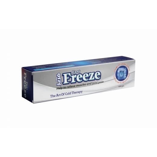Fast Freeze Gel 100g – Fast Acting Cooling Gel for Pain Relief, Helps Soothe Muscles and Joints, Provides Instant Cold Sensation for Discomfort and Tired Areas, Lightweight Non-Greasy Formula for Daily Use