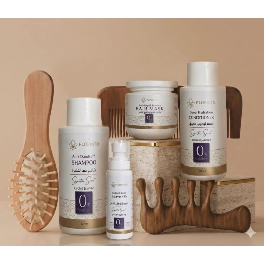 Florinto Octha Jasmine Hair Care Set – Sulfate Free Shampoo Conditioner Hair Mask and Leave In Cream for moisturizing smoothing and protecting hair with healthy shine for all hair types Florinto Octha Jasmine Hair Care Set – Sulfate Free Shampoo Conditioner Hair Mask and Leave In Cream for moisturizing smoothing and protecting hair with healthy shine for all hair types