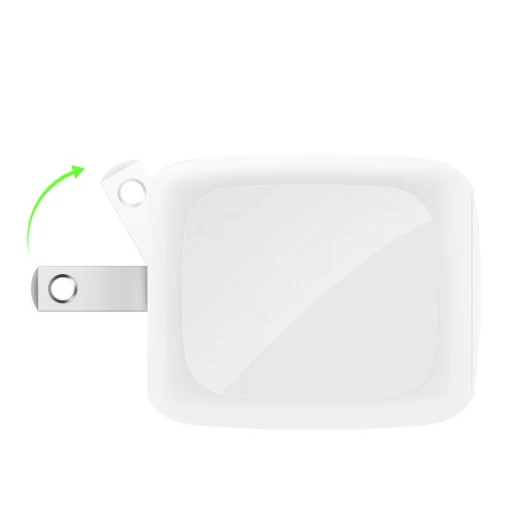 شاحن جداري بلكين 50 واط بمنفذين USB C GaN، شحن سريع لأجهزة iPhone و Samsung و iPad و Chromebook، أبيض شاحن جداري بلكين 50 واط بمنفذين USB C GaN، شحن سريع لأجهزة iPhone و Samsung و iPad و Chromebook، أبيض