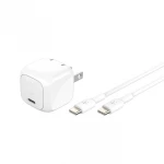 شاحن حائط بلكين 30 واط USB-C، شحن سريع لأجهزة iPhone و Samsung و iPad و AirPods، أبيض - بيلكين