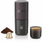 WACACO Pixapresso Portable Espresso Maker, Dark Burgundy, Electric & Compact - WACACO