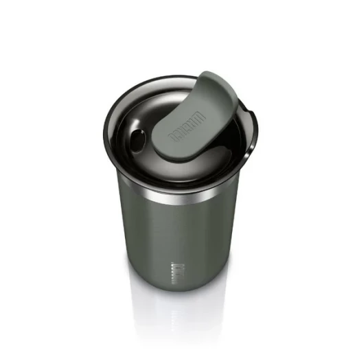 واكاكو أوكتاروما كوب حراري معزول بتقنية الفراغ 300 مل – WC-OCTAROMA-GREY، كوب سفر من الستانلس ستيل بجدار مزدوج، عزل حراري للمشروبات الساخنة والباردة، غطاء محكم مانع للتسريب، تصميم متين وخفيف ومناسب للاستخدام اليومي للقهوة والشاي - واكاكو - Image 4