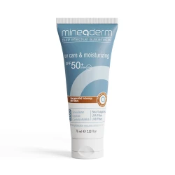 Mineaderm UV Care Moisturizing SPF50+ 75ml Daily Sunscreen Cream with UVA/UVB Protection Anti-Aging Hydrating Lightweight Fast Absorbing Face Sun Cream