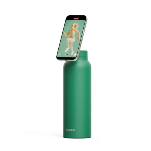 Ringo MagSafe Water Bottle + Magnetic Booster Ring – 709ml, RIN-RGO24SIP-GN, Insulated Stainless Steel Water Bottle with Magnetic Booster Ring, Leakproof Portable Design, Ideal for Daily Hydration, Travel and Gym Use - Ringo - Image 3