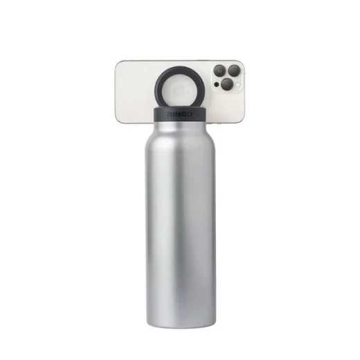 Ringo 32oz Insulated Water Bottle with Integrated MagSafe Phone Holder, Stainless Steel Construction, Double Wall Vacuum for Cold Drinks, Holds 946ml - Ringo - Image 3