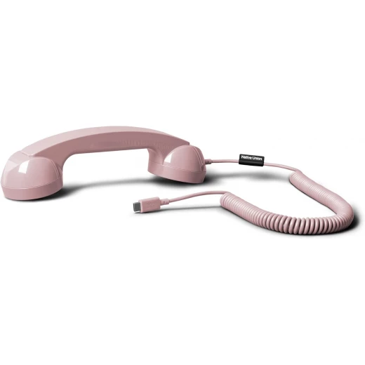 سماعة هاتف Native Union Pop Retro مع USB C، لون حلوى، لأجهزة iPhone و iPad و Samsung سماعة هاتف Native Union Pop Retro مع USB C، لون حلوى، لأجهزة iPhone و iPad و Samsung