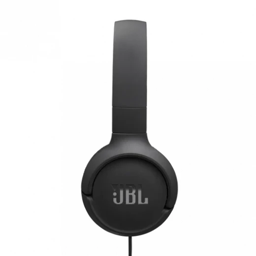 سماعات أذن JBL Tune 520C سلكية بمنفذ USB-C تصميم فوق الأذن مشغلات 40 ملم ملاءمة مريحة اللون الأسود مثالية للموسيقى والمكالمات - Image 7