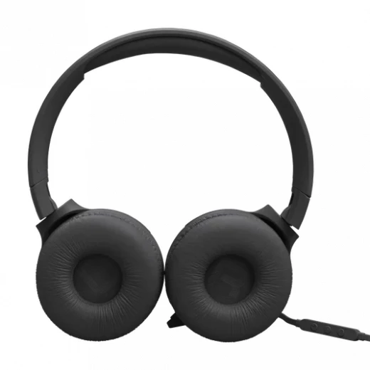سماعات أذن JBL Tune 520C سلكية بمنفذ USB-C تصميم فوق الأذن مشغلات 40 ملم ملاءمة مريحة اللون الأسود مثالية للموسيقى والمكالمات - Image 3