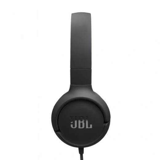 سماعات أذن JBL Tune 520C سلكية بمنفذ USB-C تصميم فوق الأذن مشغلات 40 ملم ملاءمة مريحة اللون الأسود مثالية للموسيقى والمكالمات - Image 8