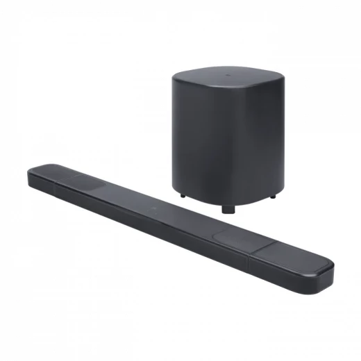 نظام مكبرات الصوت JBL Bar 1000MK2 الغامر مع مكبرات صوت محيطية قابلة للفصل وتقنية MultiBeam، صوت 7.1.4 قناة، لون أسود، مثالي لأجهزة التلفزيون الكبيرة - جي بي ال - Image 6