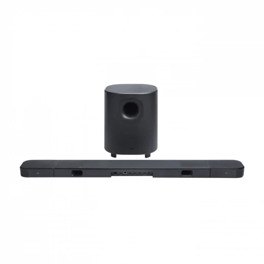 نظام مكبرات الصوت JBL Bar 1000MK2 الغامر مع مكبرات صوت محيطية قابلة للفصل وتقنية MultiBeam، صوت 7.1.4 قناة، لون أسود، مثالي لأجهزة التلفزيون الكبيرة - جي بي ال - Image 9
