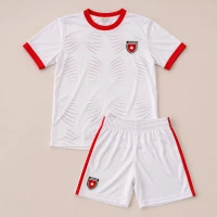 Jordan National Team Inspired Kids Football Kit – White Shirt and Shorts Set with Al Tamari 10, 12-13 Years