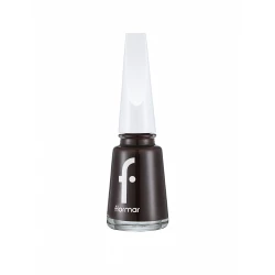 Flormar Nail Enamel 514 Bitter Cocoa Long Lasting, Chip Resistant Nail Polish with a Glossy Finish, 11 ML Bottle, Perfect for Manicures and Pedicures, Professional Quality