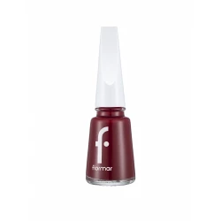 Flormar Nail Enamel 416 Straight Red: High Shine, Long Lasting Nail Polish, 11 ML Bottle