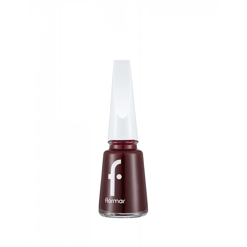 Flormar Nail Enamel 311 Purple Scarlet: Long Lasting, Chip Resistant Nail Polish for a Vibrant Manicure, 11 ML Bottle, Professional Quality - Flormar