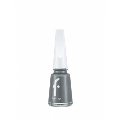 Flormar Nail Enamel 417 Steel Gray 11ml Long Lasting Nail Polish