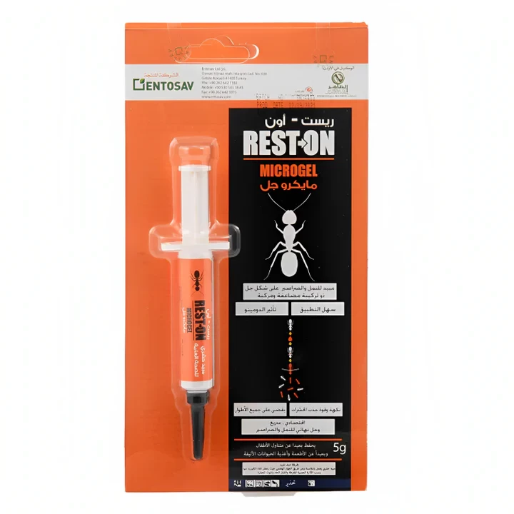 ENTOSAV Ant Killer Micro Gel 10 Grams, Fast Acting Ant Control, Indoor and Outdoor Use - ENTOSAV