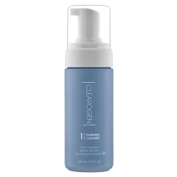 Clearogen Foaming Facial Cleanser for Acne and Blemishes with Salicylic Acid and Botanical Extracts Citrus Scent 126 Milliliters