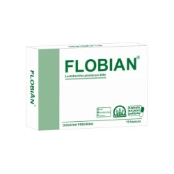 AbelaPharm Flobian 10 Cap Dietary Supplement for Digestive Health and Wellness