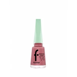 Flormar Breathing Color Nail Enamel 011 Tender Rose Shimmery Finish 11 ML
