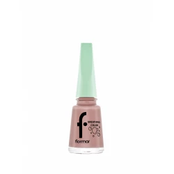 Flormar Breathing Color Nail Enamel 007 Slow Dancing Shimmery Finish 11 ML Long Lasting Chip Resistant Formula Perfect for Elegant Looks and Special Occasions