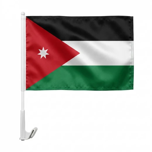 علم سيارة أنيق عالي الجودة – مقاس 50×30 سم، سهل التثبيت للمناسبات الوطنية والتشجيعية علم سيارة أنيق عالي الجودة – مقاس 50×30 سم، سهل التثبيت للمناسبات الوطنية والتشجيعية