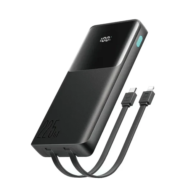 Joyroom JR PBF19 10000mAh Power Bank Black with Built In Cables - Joyroom