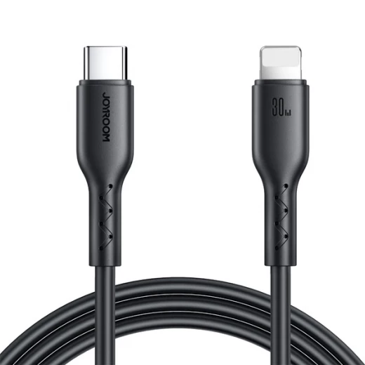 Joyroom Flash Charge SA26-CL3 USB-C to Lightning Cable 30W Black 1 Meter Joyroom Flash Charge SA26-CL3 USB-C to Lightning Cable 30W Black 1 Meter