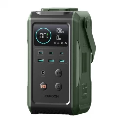 بنك طاقة جوي روم JR PBF10 75000 مللي أمبير، شحن سريع 100 واط، أخضر زيتوني