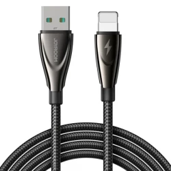 كيبل شحن جوي روم بايونير سيريز USB A إلى لايتنينج 3A 1.2 متر أسود