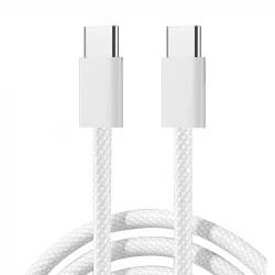 كيبل شحن سريع من جوي روم سلسلة S-A45 بن، 60 واط، USB C إلى C، أبيض، بطول 1 متر