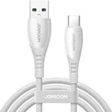 Joyroom S A59 USB A to USB C Cable 3A Fast Charging 1.2m White