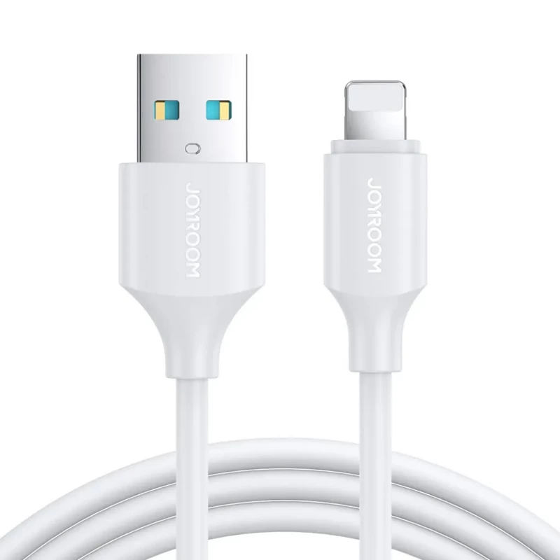 كابل جوي روم USB-A إلى لايتنينج 2.4 أمبير 2 متر شحن سريع لأجهزة آيفون وآيباد - جوي روم