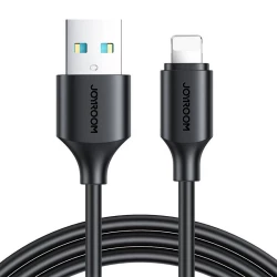 كيبل شحن ونقل بيانات Joyroom S-UL012A9 USB-A إلى Lightning سريع الشحن 0.25 متر أسود