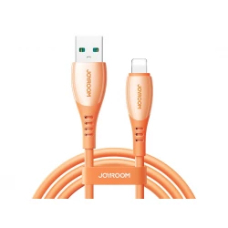 كيبل شحن جوي روم S A59 USB A إلى لايتنينج 1.2 متر برتقالي شحن سريع