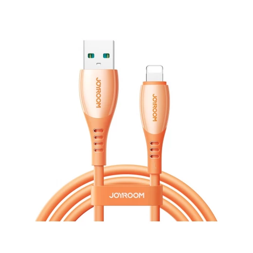 كيبل شحن جوي روم S A59 USB A إلى لايتنينج 1.2 متر برتقالي شحن سريع كيبل شحن جوي روم S A59 USB A إلى لايتنينج 1.2 متر برتقالي شحن سريع