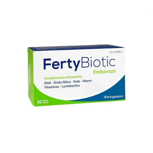 FERTYPHARM FertyBiotic Pregnancy Supplement with DHA, Folic Acid, 30 Capsules FERTYPHARM FertyBiotic Pregnancy Supplement with DHA, Folic Acid, 30 Capsules
