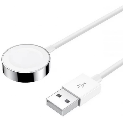 Joyroom Apple Watch Magnetic Charging Cable White 1.2 Meter Fast Charging Joyroom Apple Watch Magnetic Charging Cable White 1.2 Meter Fast Charging