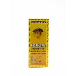 Marnys Propolsaft 125ml Syrup for Sore Throat, Cough, & Immunity Support