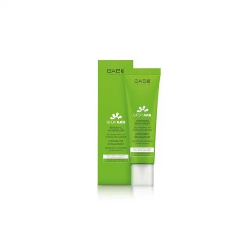 Babe Stop Akn Hydrating Repair Cream 50ml, Acne Treatment, Moisturizing Face Cream for Sensitive Skin - Babe - Image 2