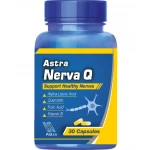 Astra Nerva Q 30 Capsules: Enhance Cognitive Function with Dietary Supplement Featuring Phosphatidylserine, Vitamins, and Minerals for Optimal Brain Health and Performance - Astra