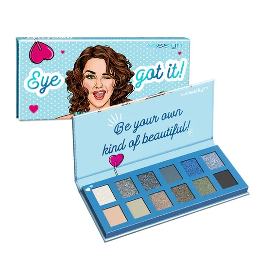 باليت ظلال عيون ميسلين مات إكس ميتاليك رقم 2، أصباغ قابلة للمزج، تدوم طويلاً - ميسلين