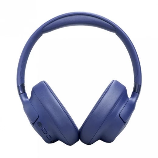 سماعات JBL Tune 780NC فوق الأذن لاسلكية مع تقنية إلغاء الضوضاء التكيفي، صوت جهير قوي، اتصال بلوتوث، بطارية تدوم طويلاً، تصميم مريح للاستخدام طوال اليوم – لون أزرق - جي بي ال - Image 2